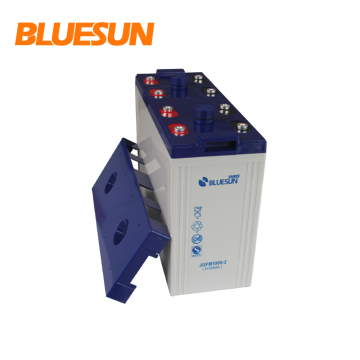 Batterie 12v 200ah d&#39;électrolyte de gel de plat tubulaire de longue durée de Bluesun